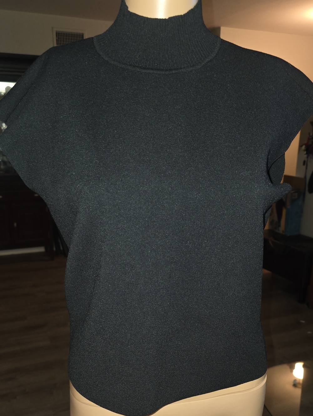 Express Black Mock Neck Tank Top SIZE MEDIUM